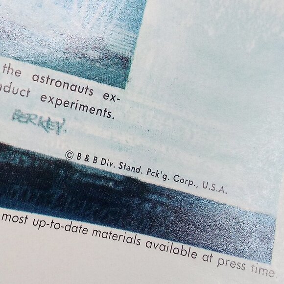 Vintage 60's NASA Space Poster Apollo Gemini Capsule Mercury Project RARE - Picture 3 of 7